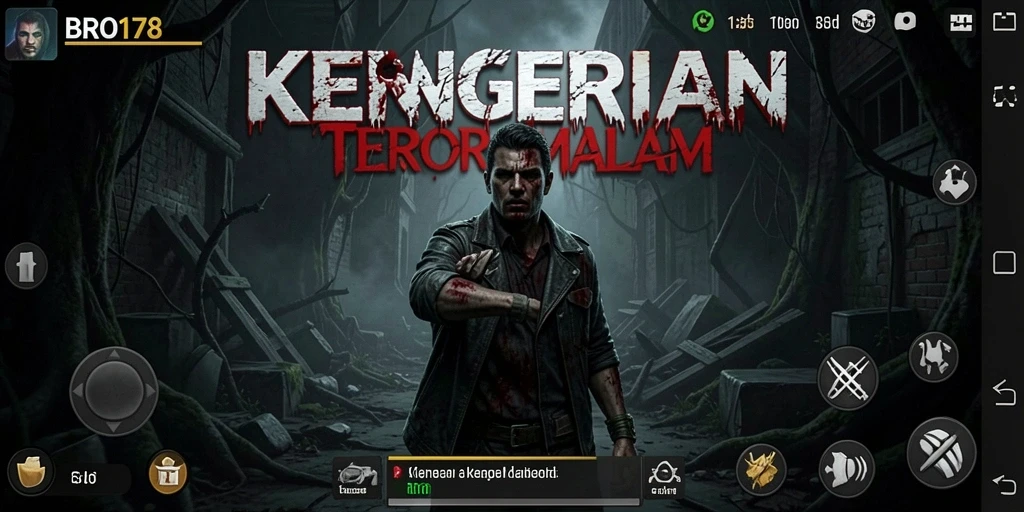 Gameplay menyeramkan dengan suasana mencekam yang intens.