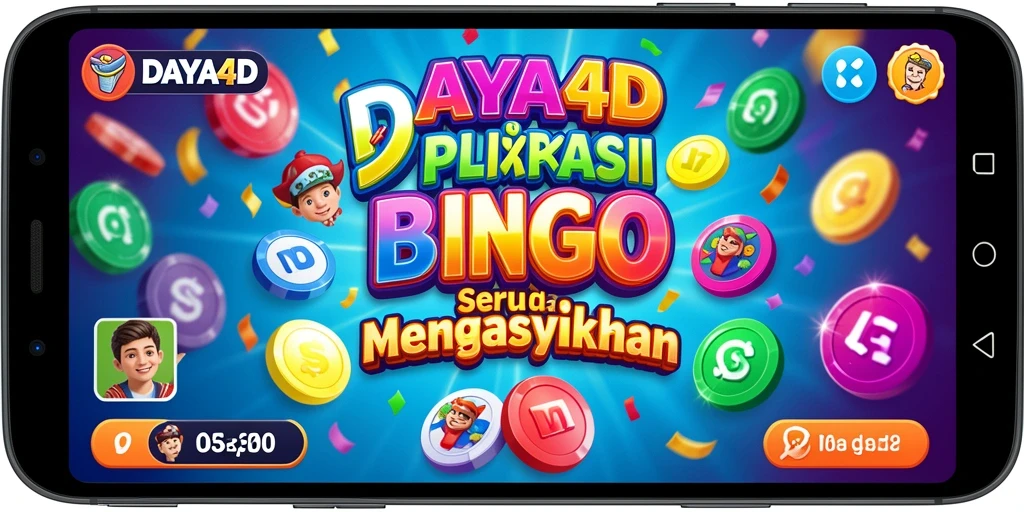 Tampilan gameplay seru di aplikasi Bingo DAYA4D.