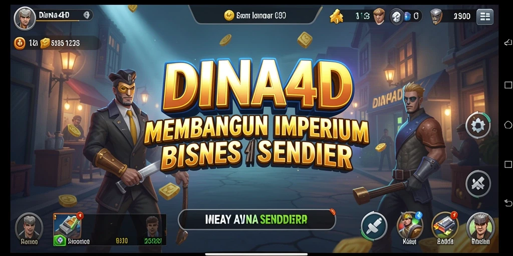 Tampilan gameplay kokoh DIANA4D yang menantang.