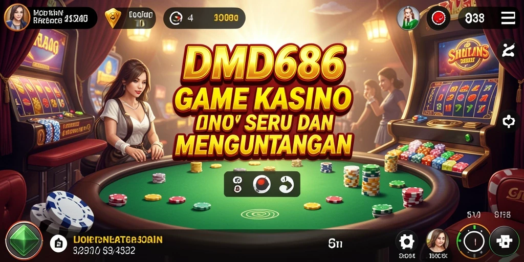 Tampilan gameplay Kasino yang menarik di DMD686.