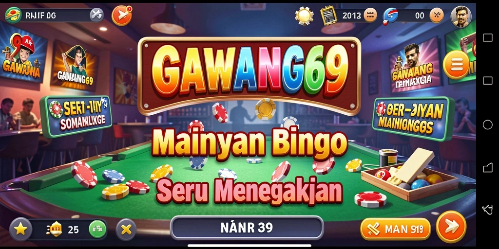 Tampilan gameplay GAWANG69 yang seru dan interaktif.
