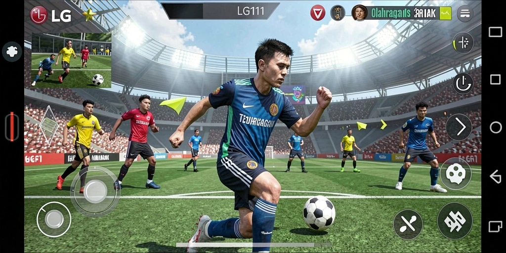 Tampilan gameplay yang menegangkan dan seru dari LG111.