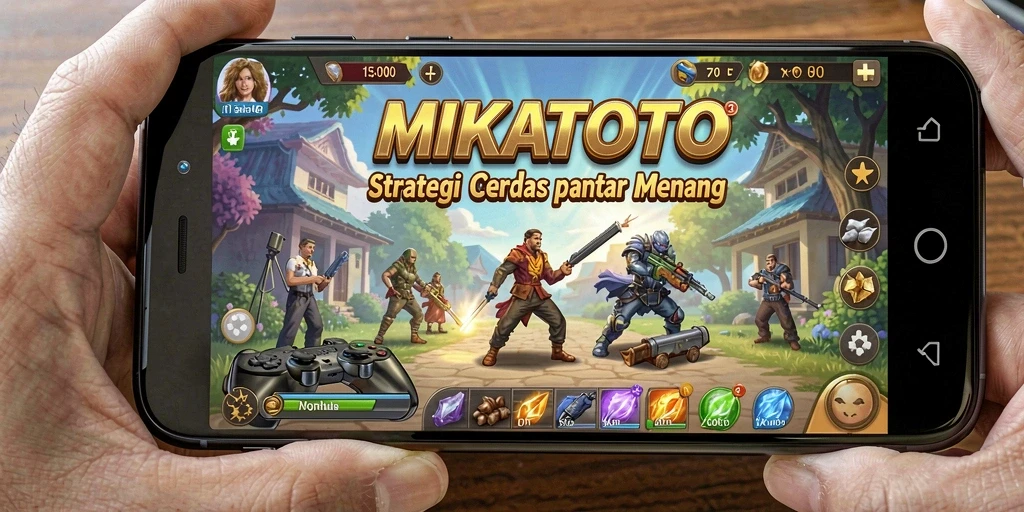 Tampilan gameplay MIKATOTO yang mendebarkan dengan taktik yang cerdas.