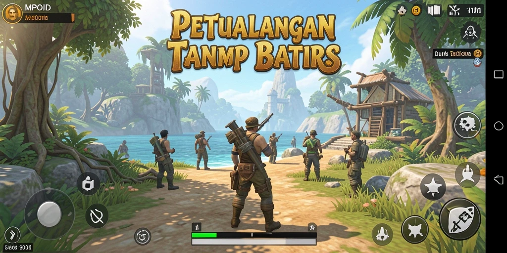 Screenshot utama MPOID menampilkan aksi gameplay Open World yang mendebarkan.