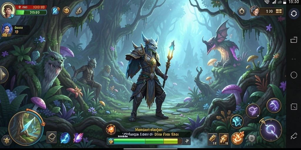 Screenshot PP7 menampilkan gameplay petualangan yang seru dan penuh aksi.