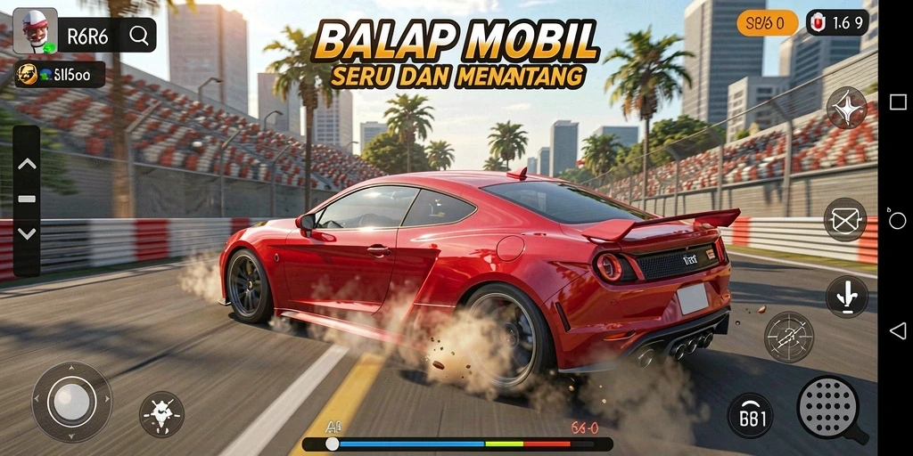 Tampilan gameplay R6R6 yang seru dan mendebarkan.